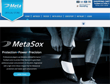 Tablet Screenshot of metasports.com